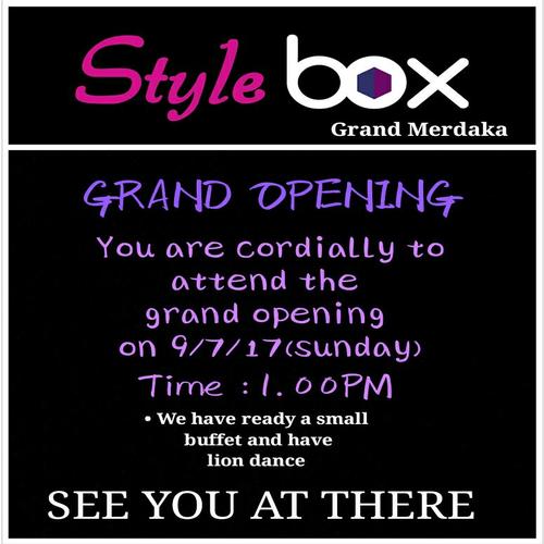Style Box Grand Opening